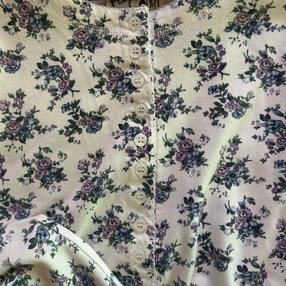 Pebble Court Floral Henley - Picture 2 of 6